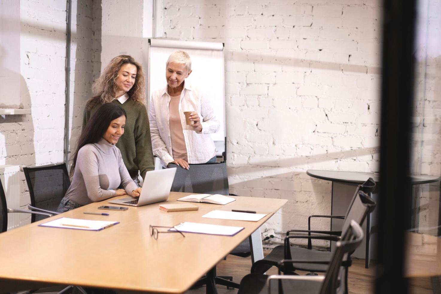 Family financial planning session with documents spread across table